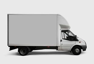White Delivery Truck