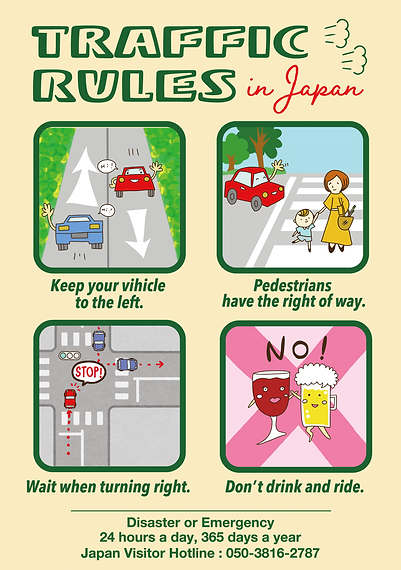 Traffic rules in Japan