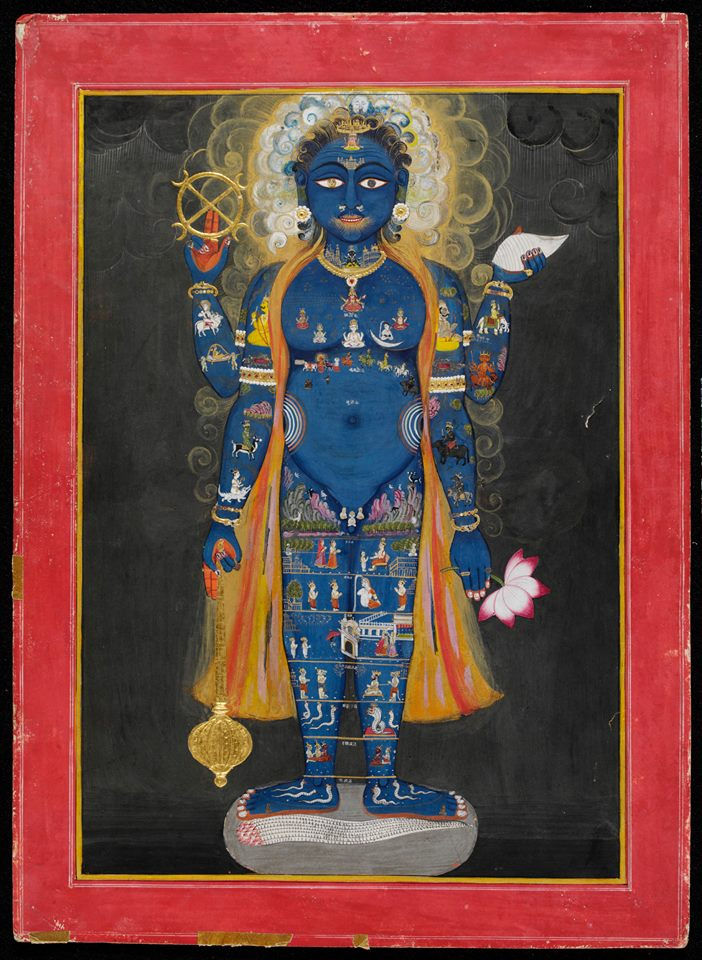 Visvarupa, the universal body of the Supreme