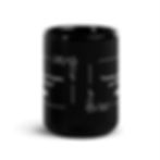 Thumbnail: P*ssies & Wh*res Black Glossy Mug