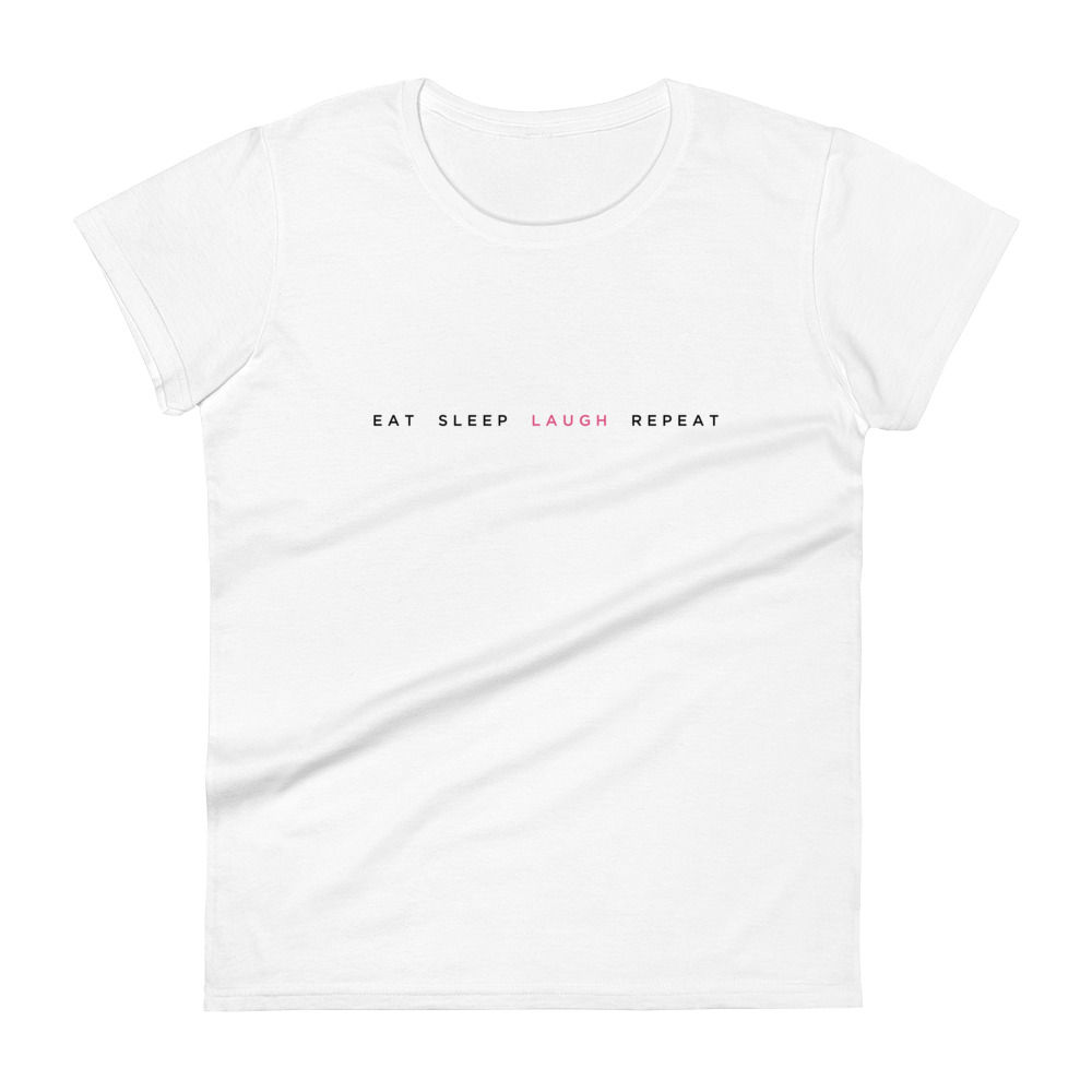 Eat Sleep Laugh Repeat Tshirt