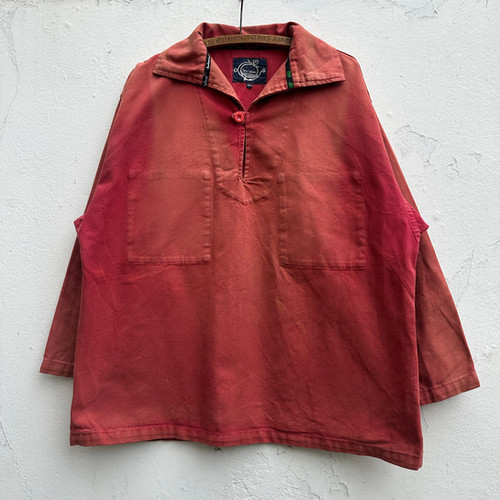 Storeman Smock L/XL Red Fisherman's Smock | frenchworkwear