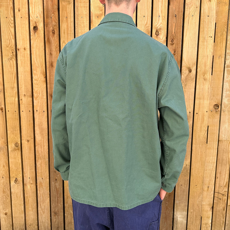 Thumbnail: XXL Adolphe Lafont Green Chore Jacket