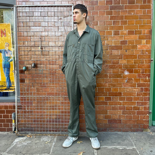 Lee Union-Alls Khaki Jumpsuit XL | frenchworkwear