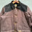 Thumbnail: Brown Carhartt Wax Coated Shelter Coat S/M