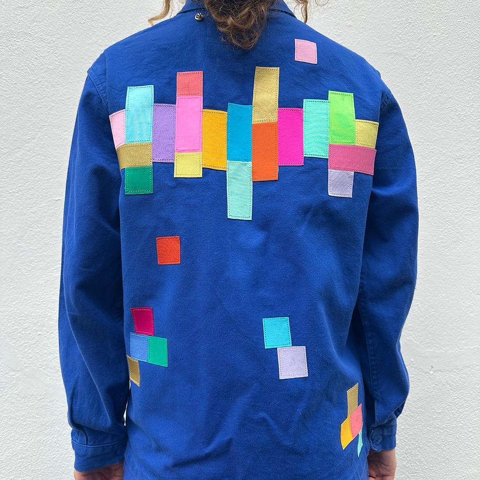 Thumbnail: 'Disco Pixels' Reworked Jacket S/M