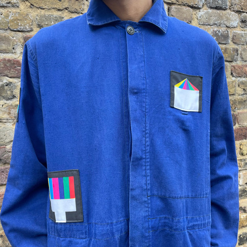 The Artist Customised Jumpsuit Medium | frenchworkwear