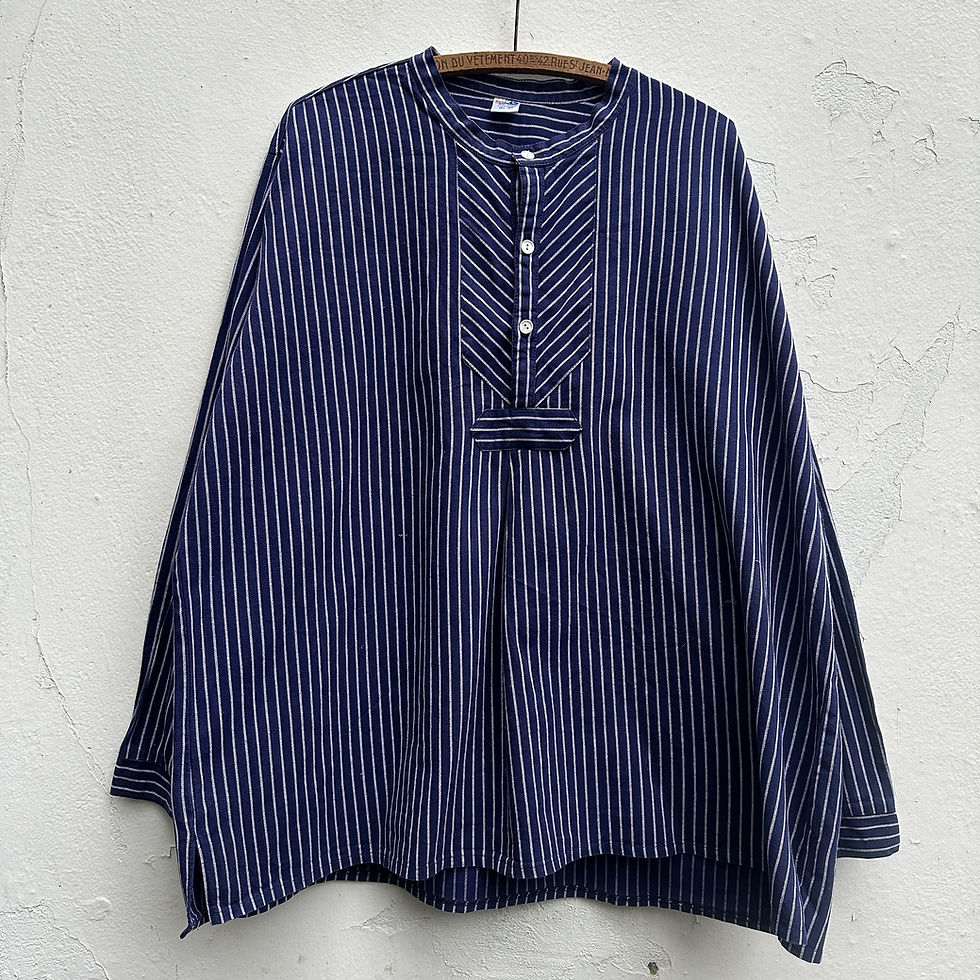 Thumbnail: Stripy Fishermen's Smock L/XL,  XL/XXL, XXL