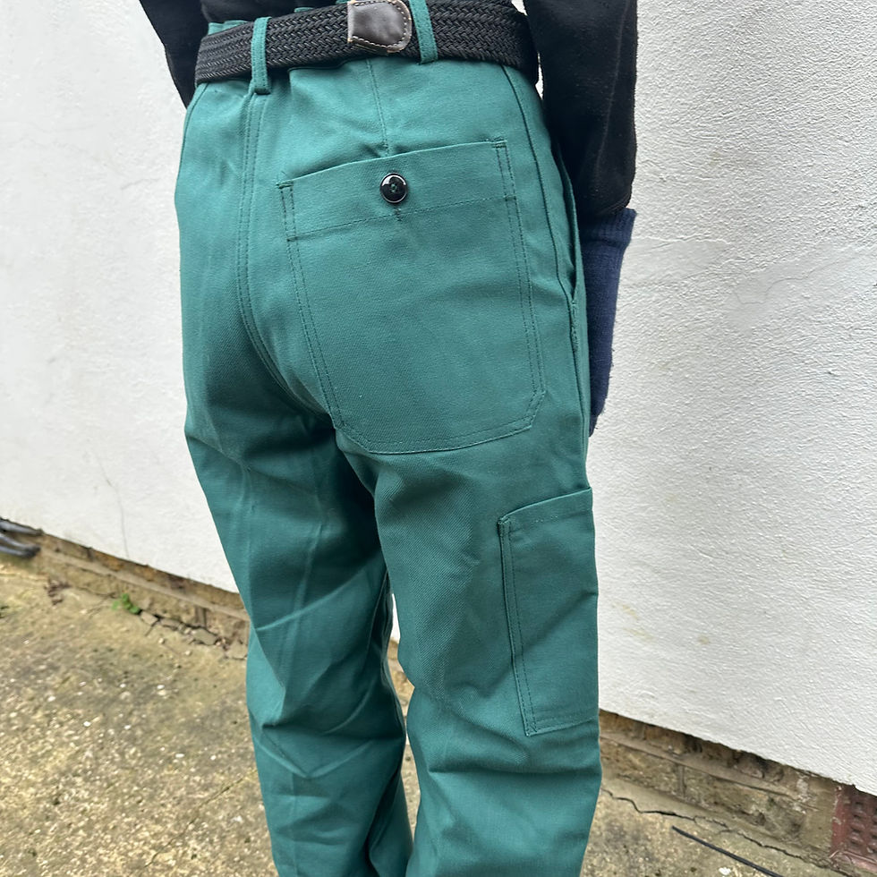 Thumbnail: Green Chore Trousers 28W 32L