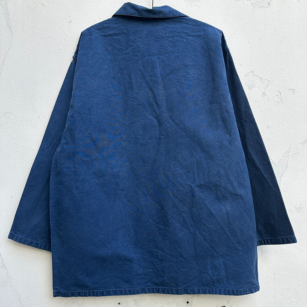 Thumbnail: M/L Dark Blue Breton Smock
