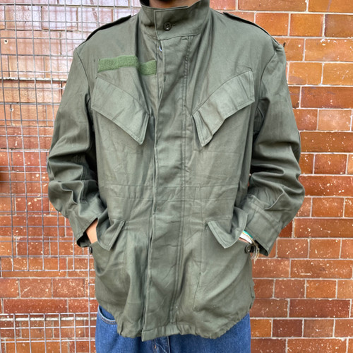 Belgian Khaki Army Jacket - M/L | frenchworkwear Belgian Khaki Army Jacket - M/L | frenchworkwear