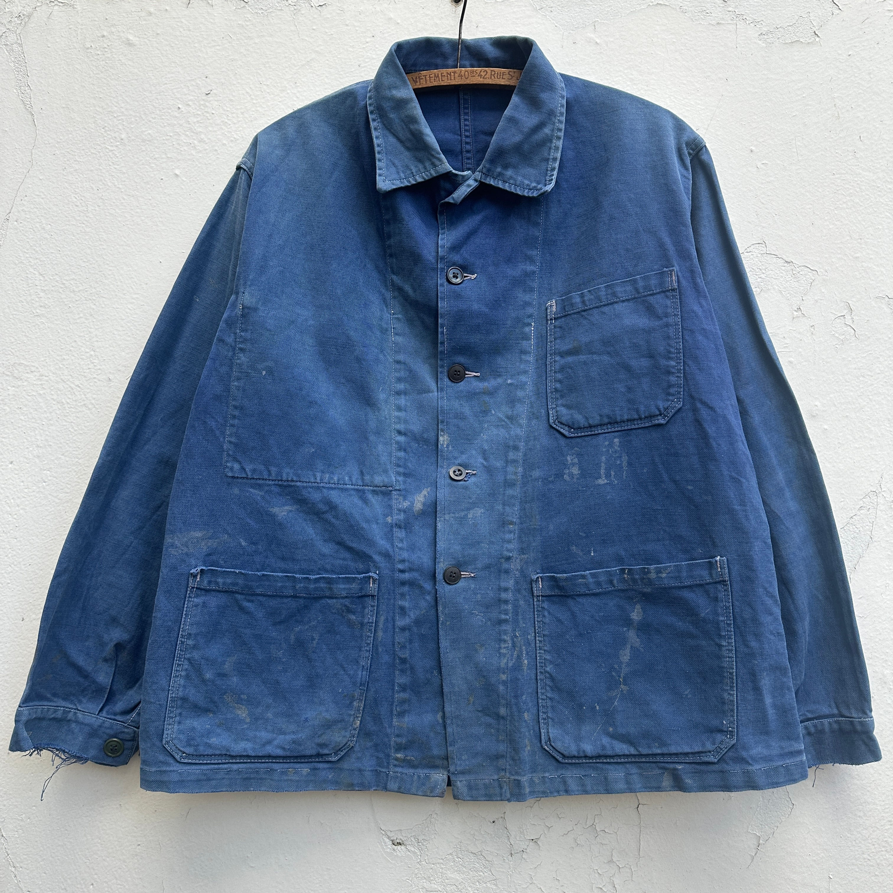 M/L Au Molinel Distressed 1940s Jacket