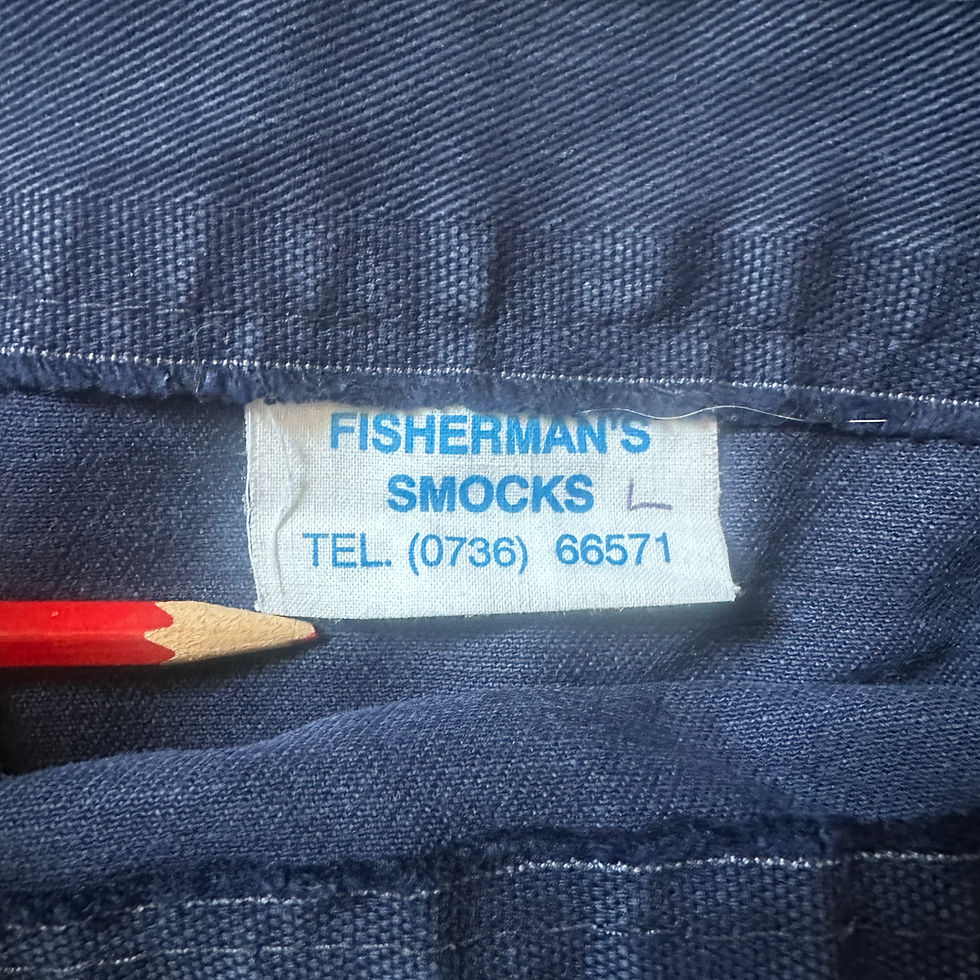 Thumbnail: L/XL Dark Blue Cornish Smock