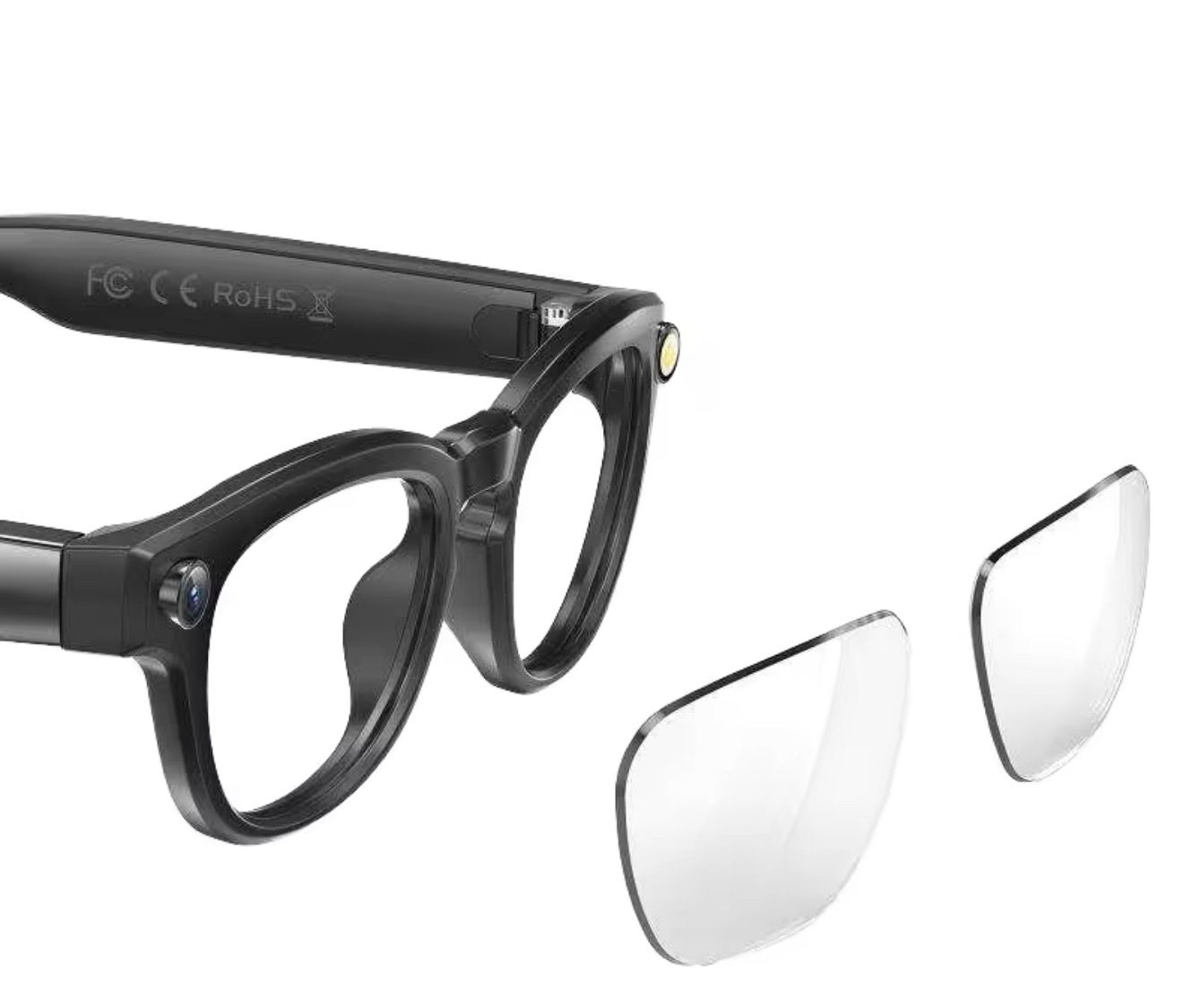 Smart AI Glasses with Camera – Photo, Video Recording & Translation