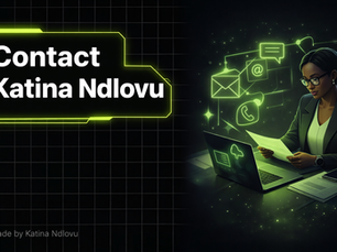 Katina Ndlovu marketing consultant available for strategy sessions and consulting in South Africa