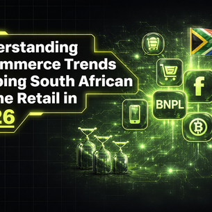 South African consumer shopping online via mobile with social commerce and digital payment options
