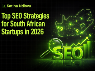 South African startup team analysing SEO performance on laptops and mobile devices