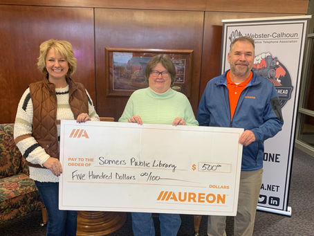 Charity Grant to Somers Library