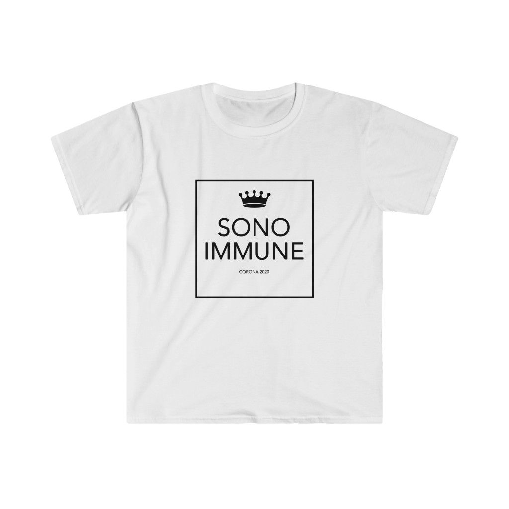 Maglietta Uomo "Sono Immune"