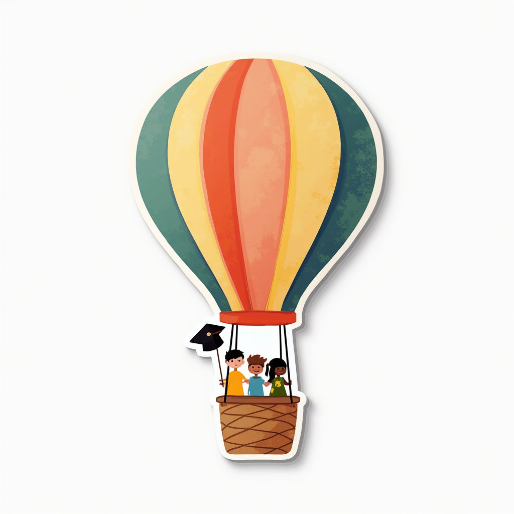 Learning Adventure Sticker