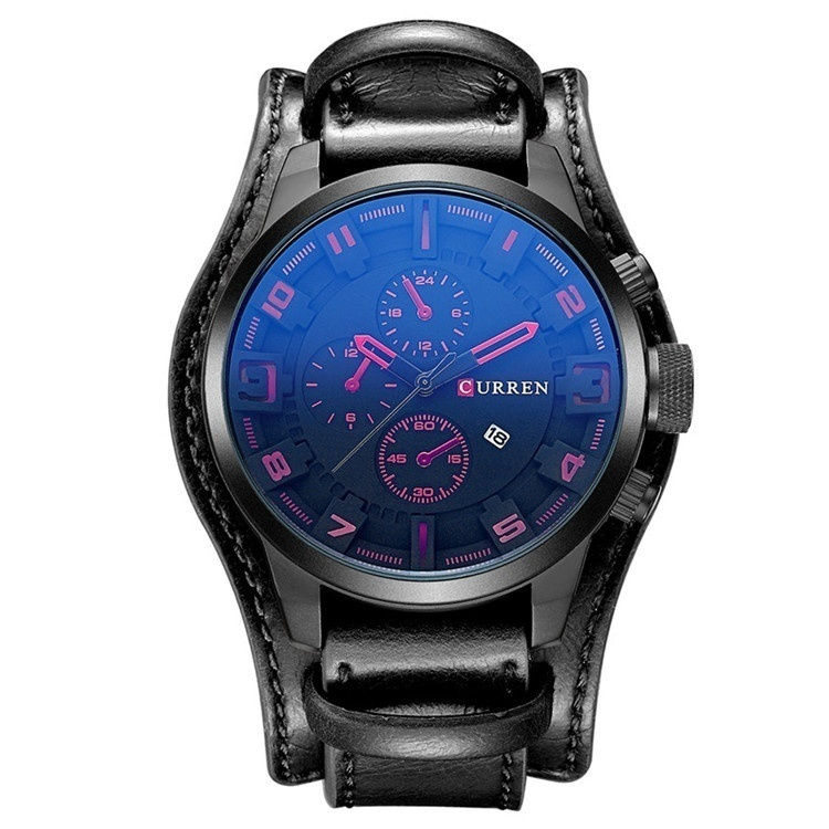 Thumbnail: CURREN 8225 Luxury Brand Army Military Strap Waterproof Analog Quartz Watches