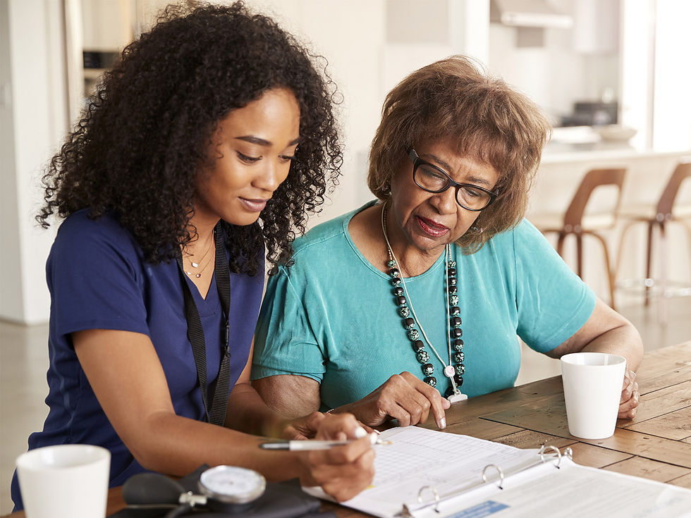 care giver helping helping patient