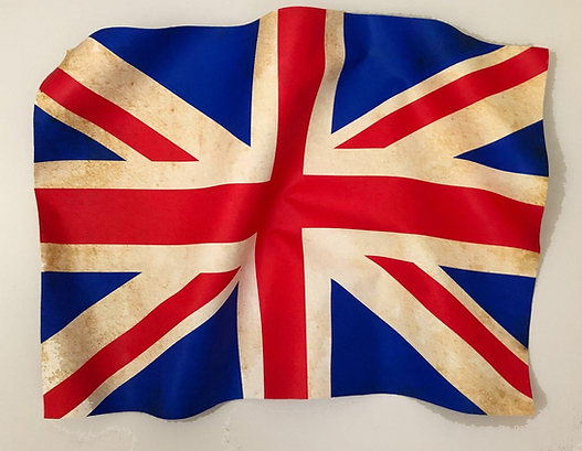 dirty hans british flag