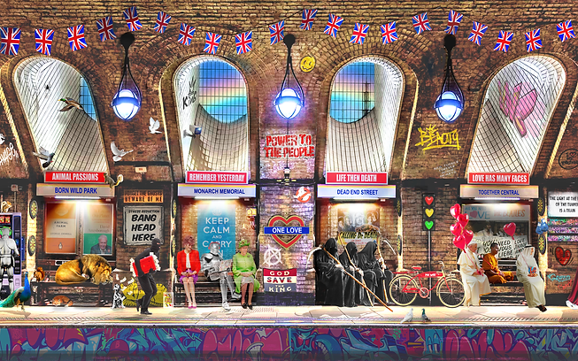 dirty hans tube station