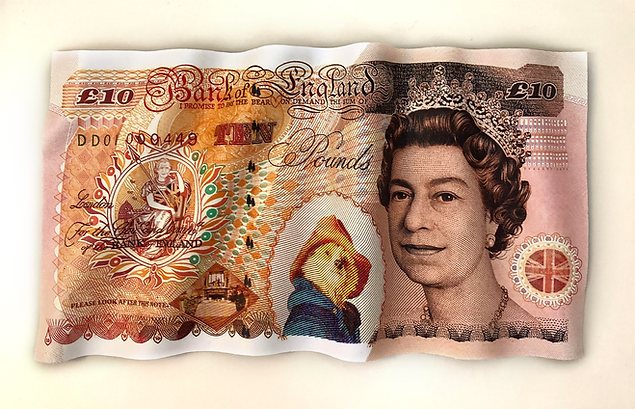 dirty hans ten pound note
