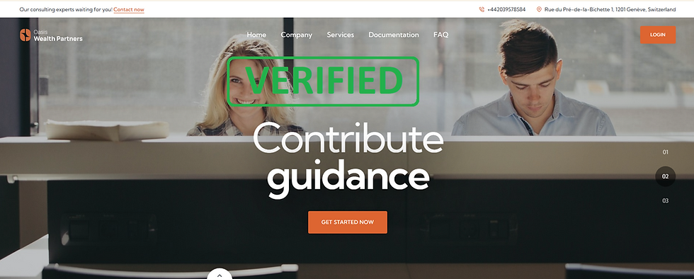 Oasis Wealth Partners verified