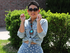 DIY Denim Culottes + Pattern Review B6179