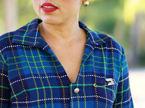 DIY PLAID DRESS USING MY SIMPLICITY 8221 PATTERN