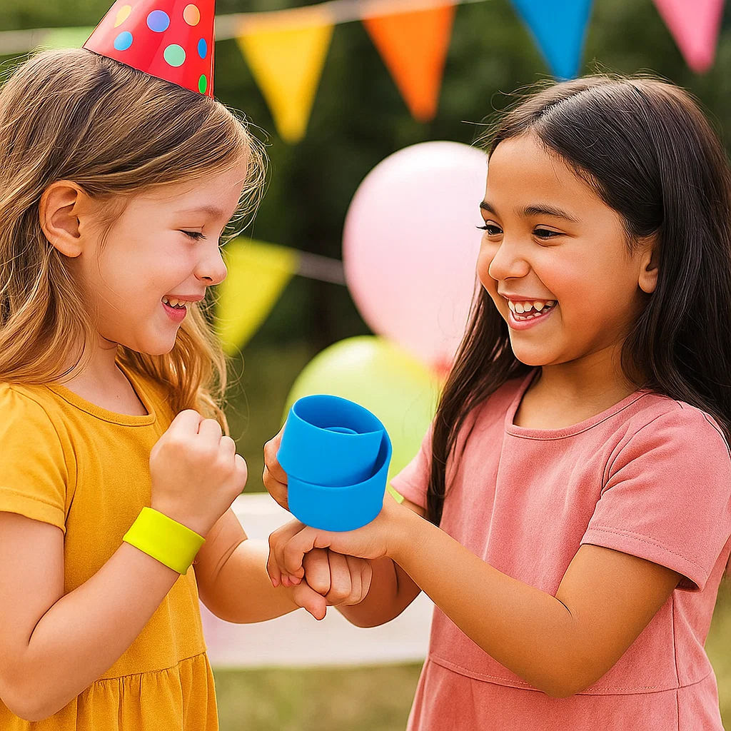 Rubber Slap Bracelet