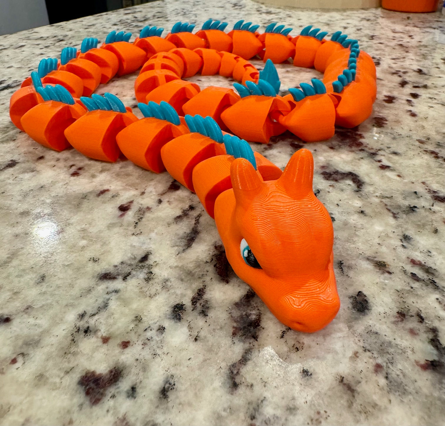 Large Flexible Dragons