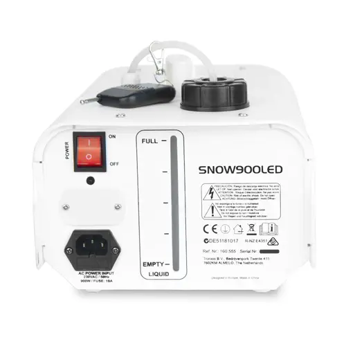 Thumbnail: MOKA SFX MK-S08 900W LED White New Portable Snow Machine