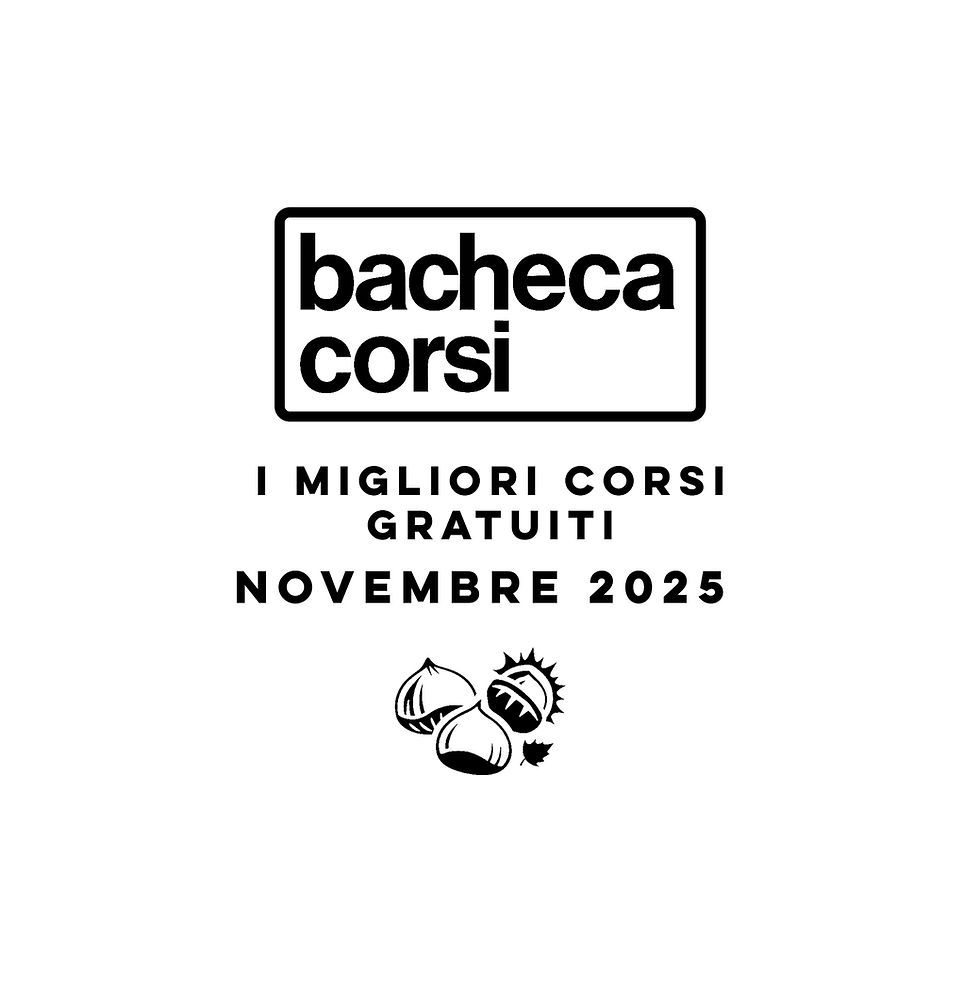 i migliori corsi di novembre