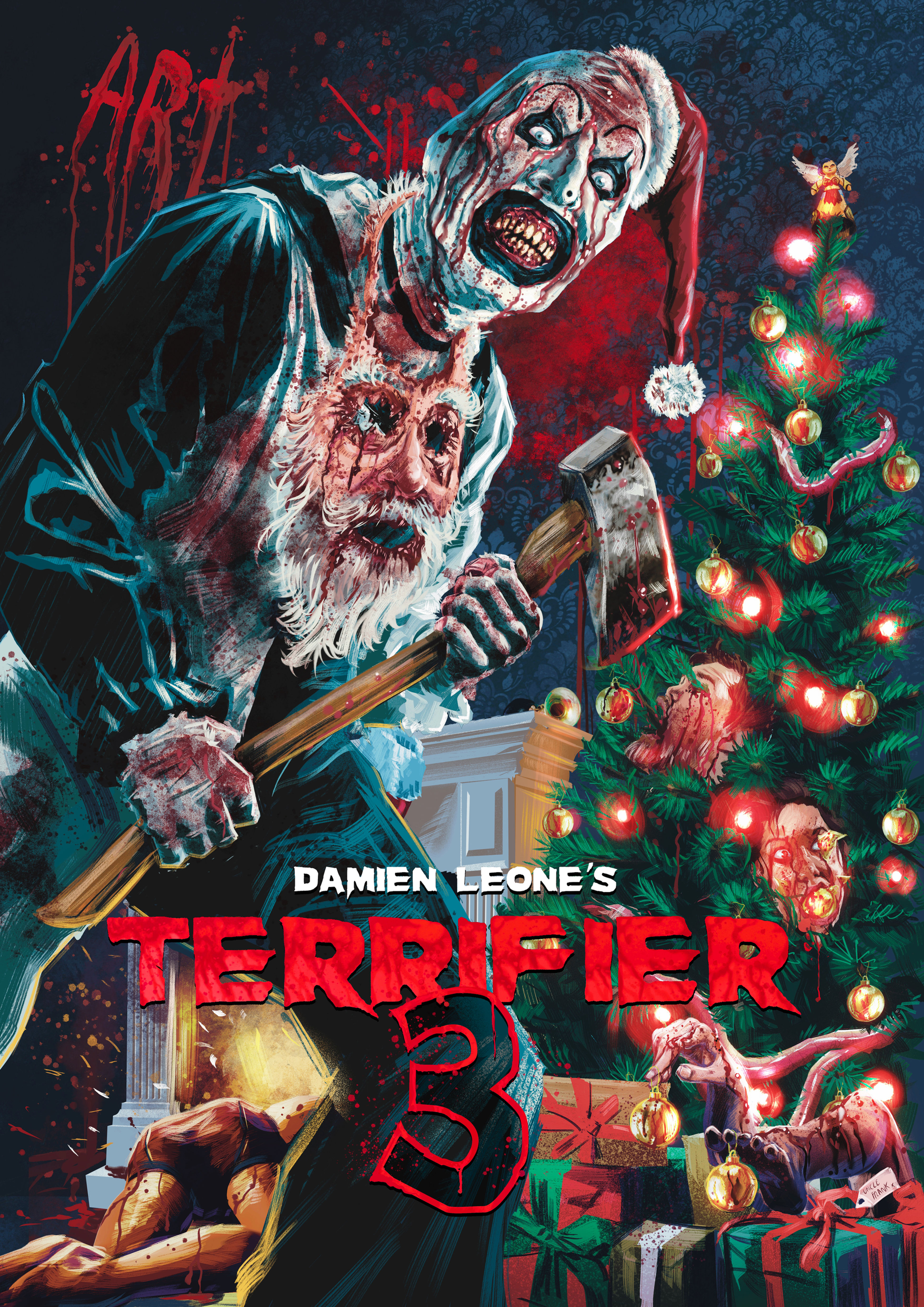 NEW Terrifier 3 reveal print