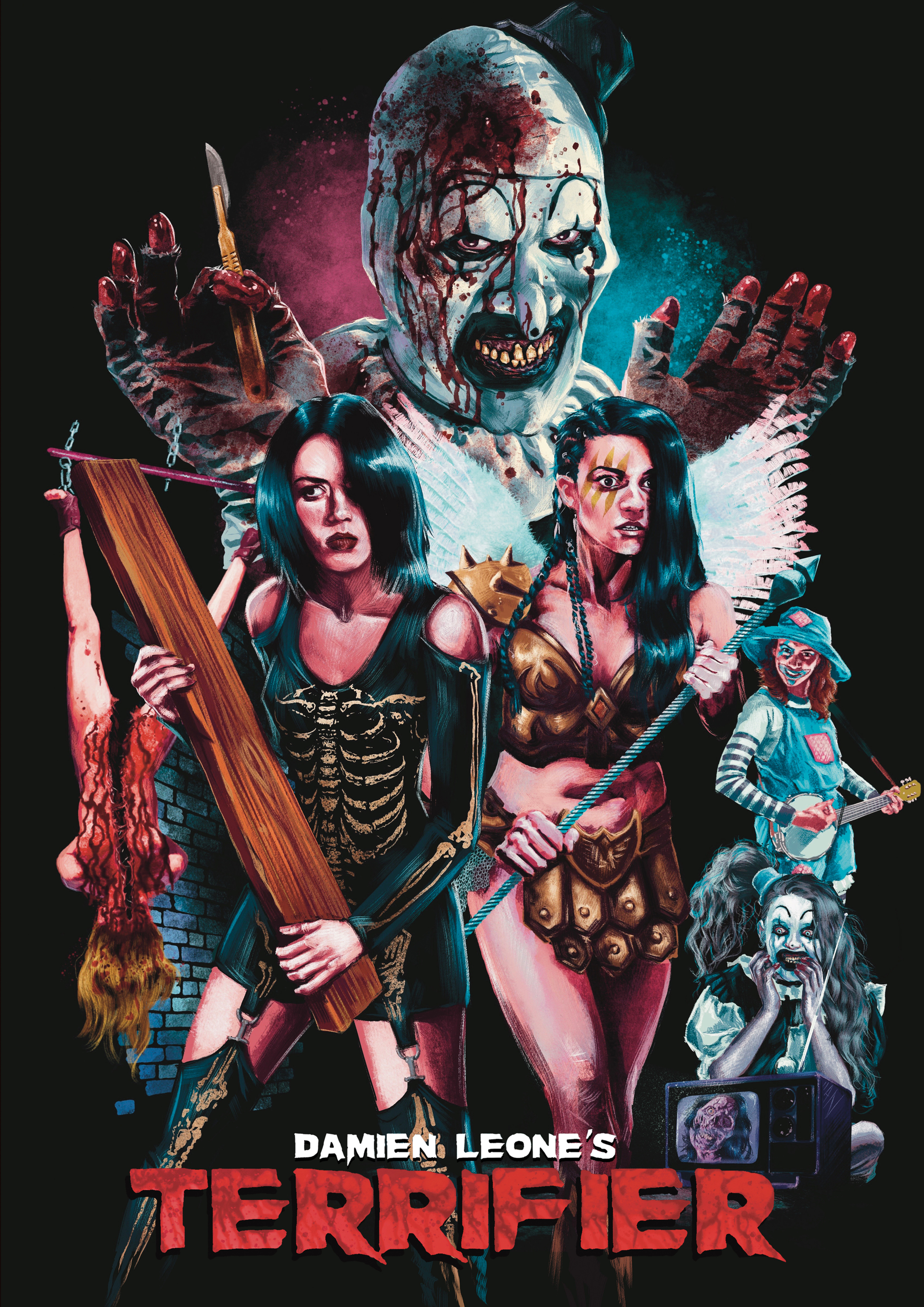 Terrifier 1 and 2 heroes print