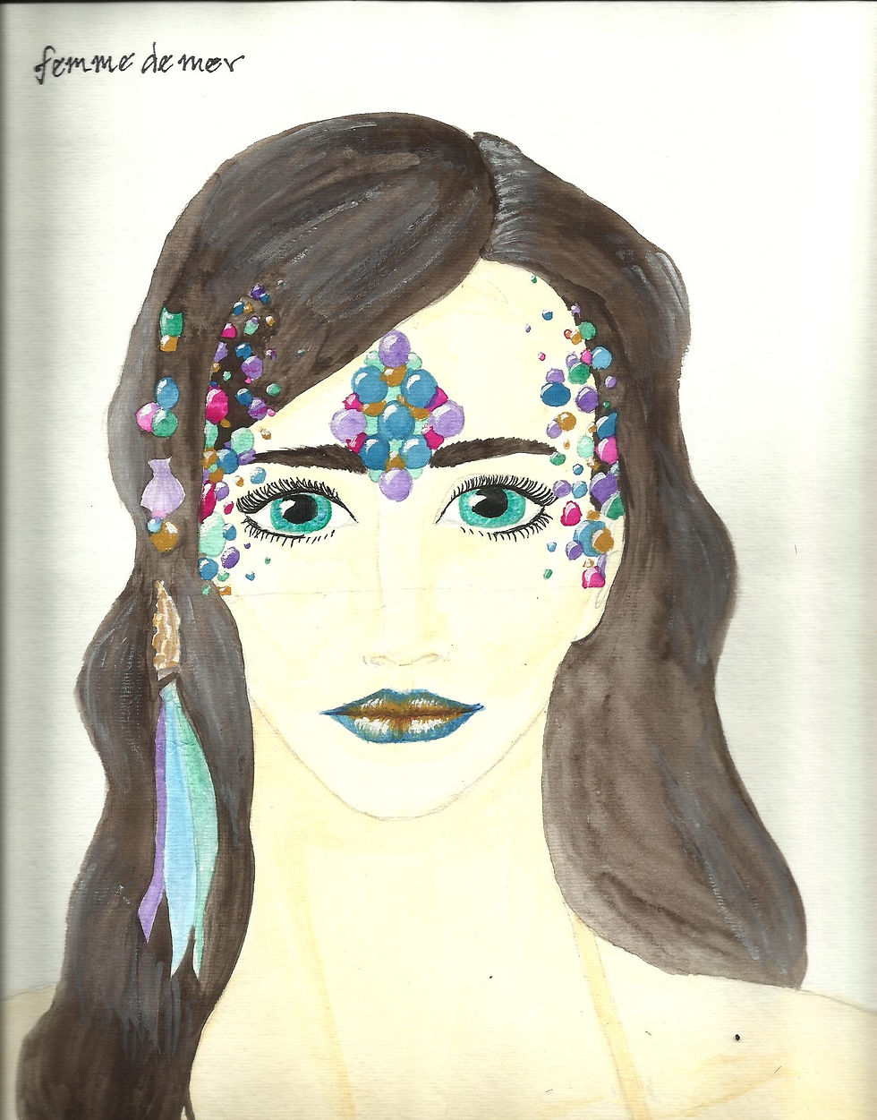 Jessica Riss femme de mer | Acaincostumes