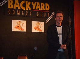 Ben Simmons Backyard Comedy Club.JPG