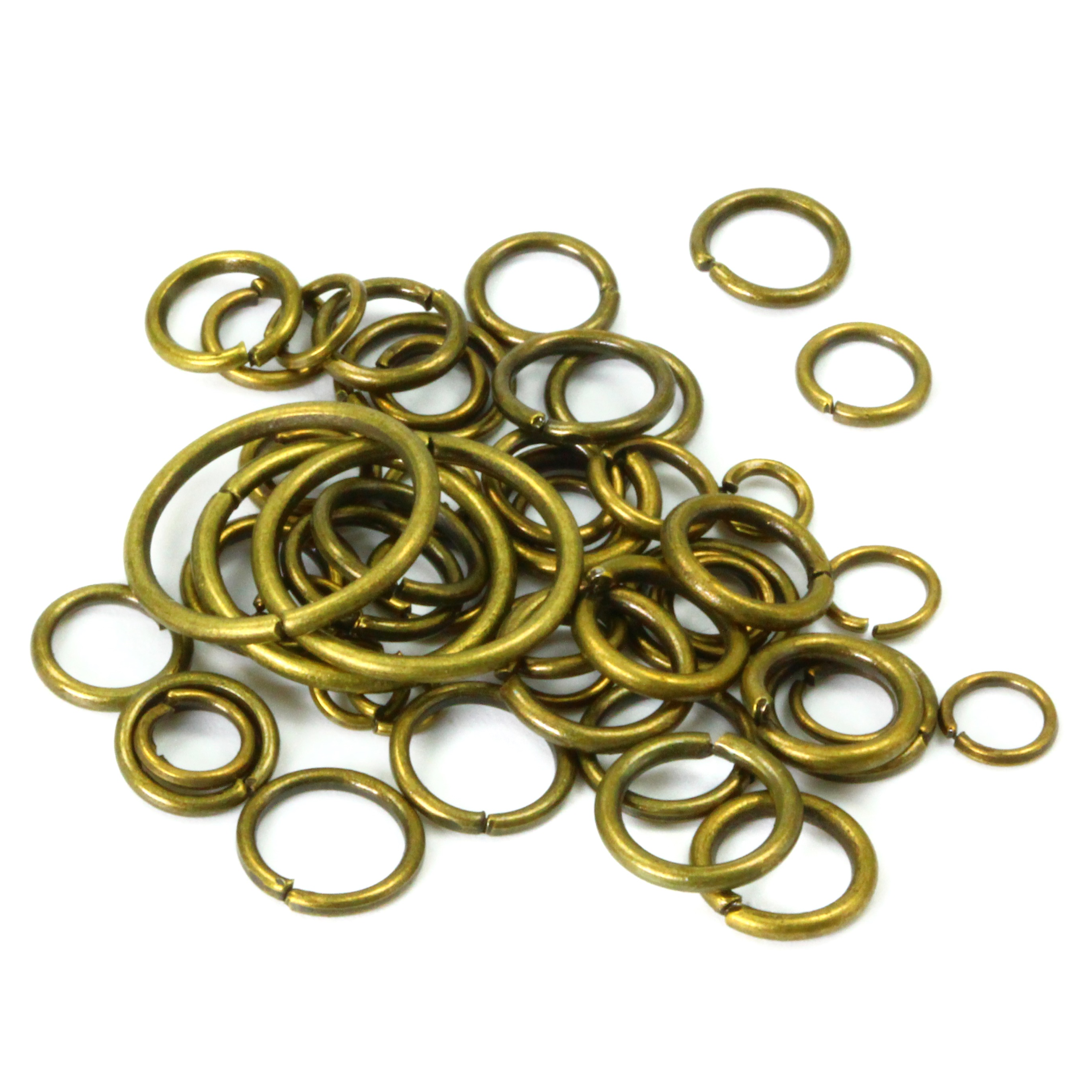 Bronze Jump Rings Assorted