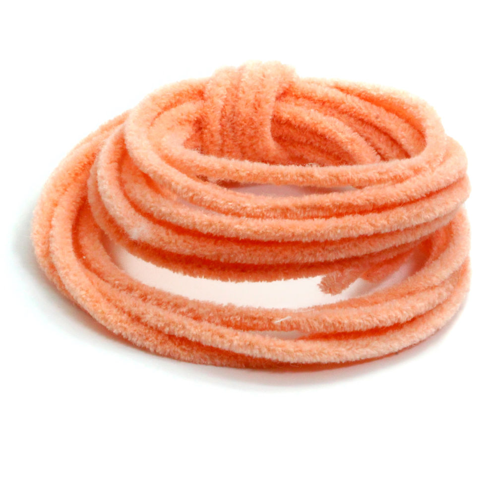 红色雪尼尔杆/管道清洁剂 (XS)