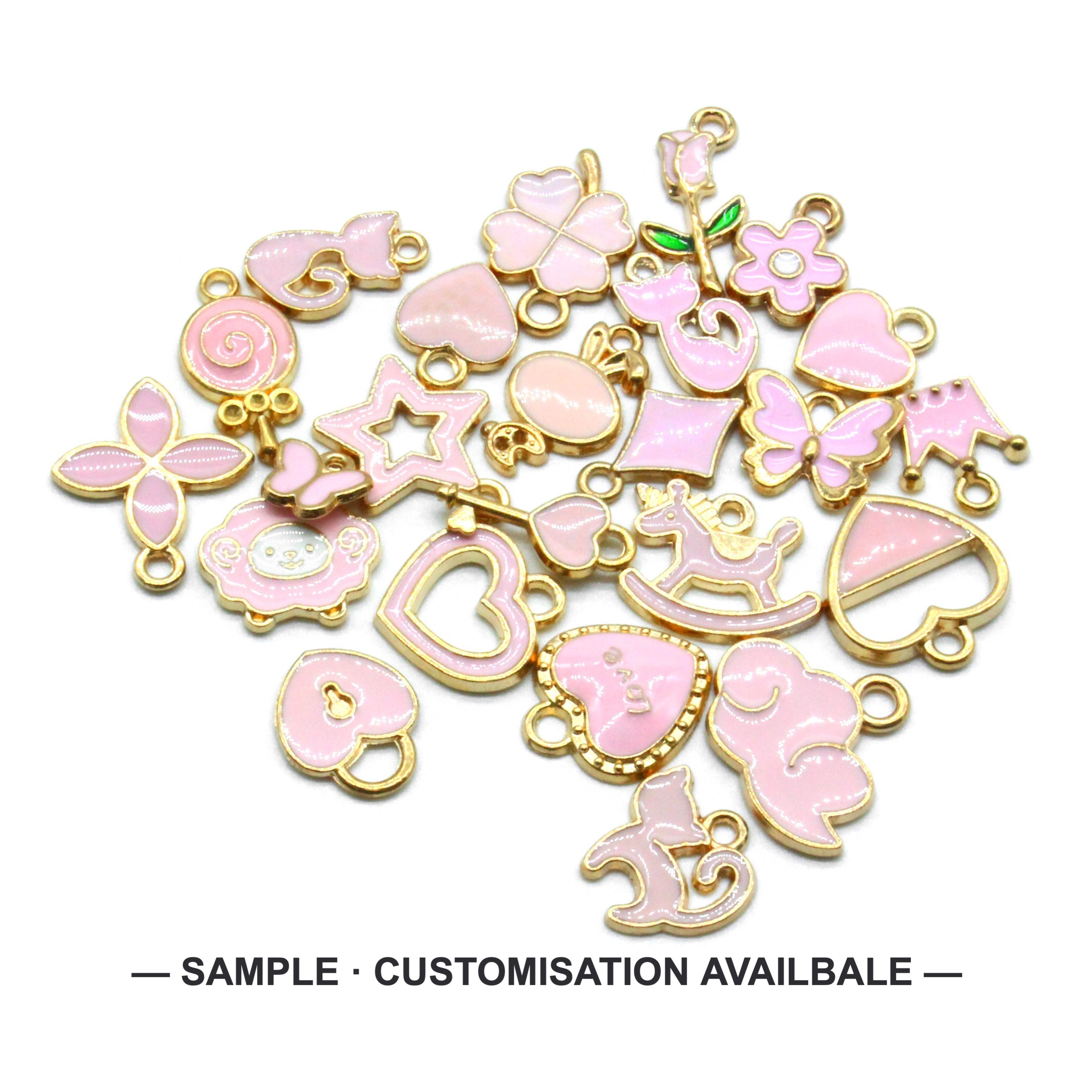 Enamel Shapes Charms