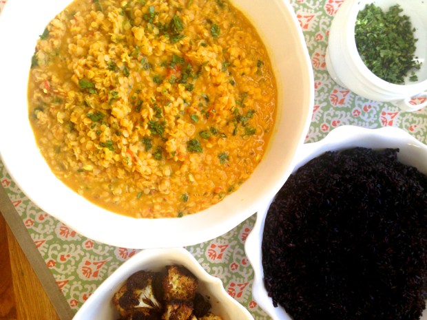 Curried Lentils 8
