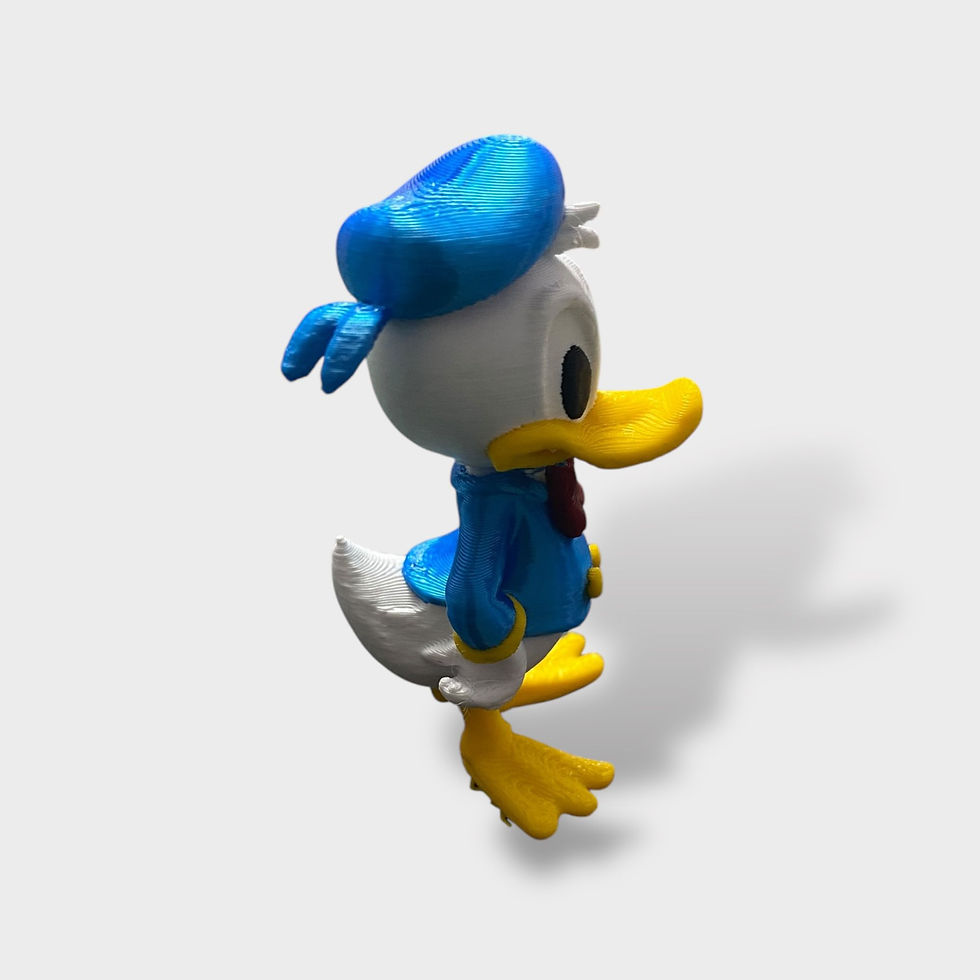 Küçük resim: Mini Donald Duck Figürü
