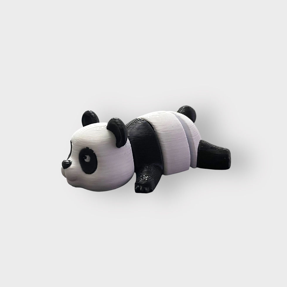 Küçük resim: Mini Sevimli Panda Figürü