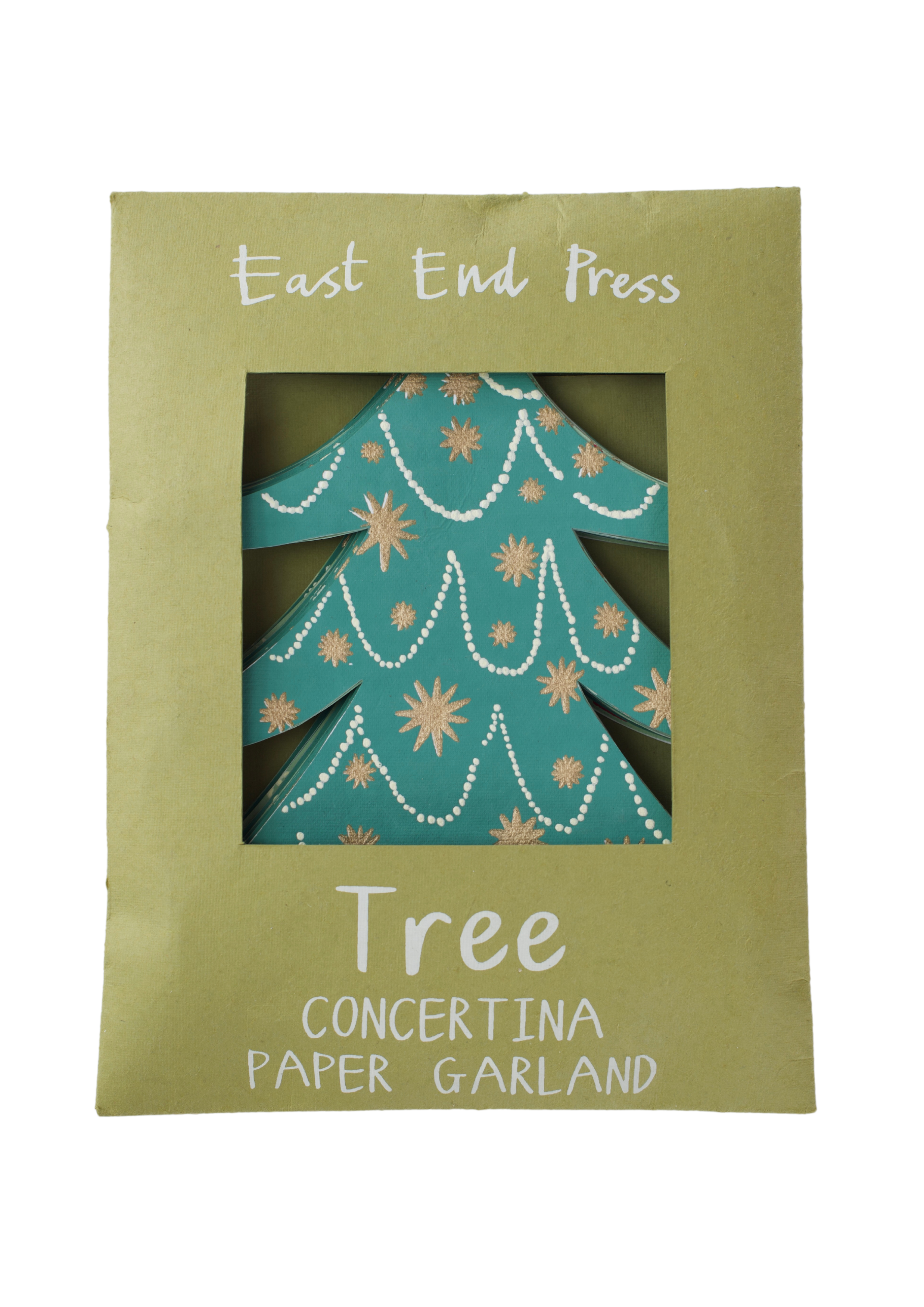 East End Press - Tree Concertina Garland