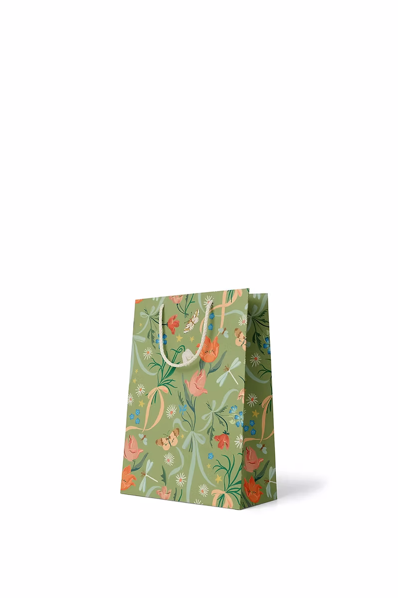 Tulip gift bag from Meeting Green in Charleston, SC.