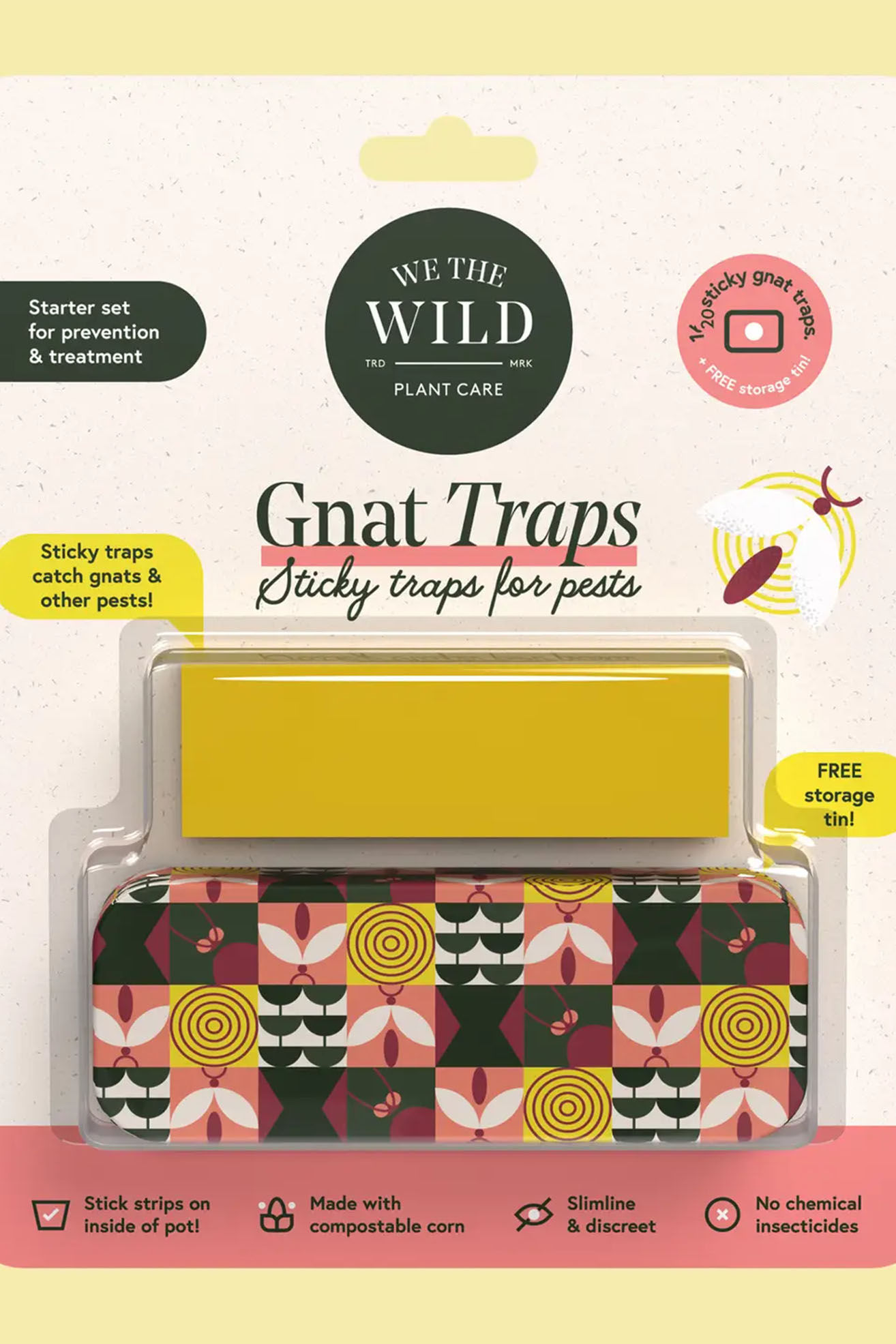 Compostable Gnat Traps