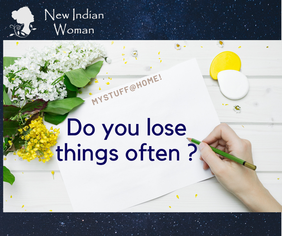 How to prevent losing things